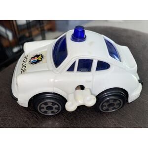Vintage Jimson Porche 911 Wind-up Police Car / Hong Kong